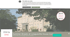 Desktop Screenshot of longuevillehouse.ie