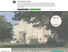 Tablet Screenshot of longuevillehouse.ie
